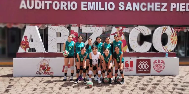Equipo femenil que avanzó al nacional.