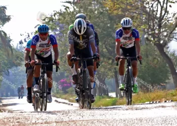Foto: Leobardo García Reyes // Jesús Alexander se impuso en el ciclismo de ruta.