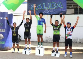 Jesús Alexander Zárate vencedor del ciclismo del fin de semana.