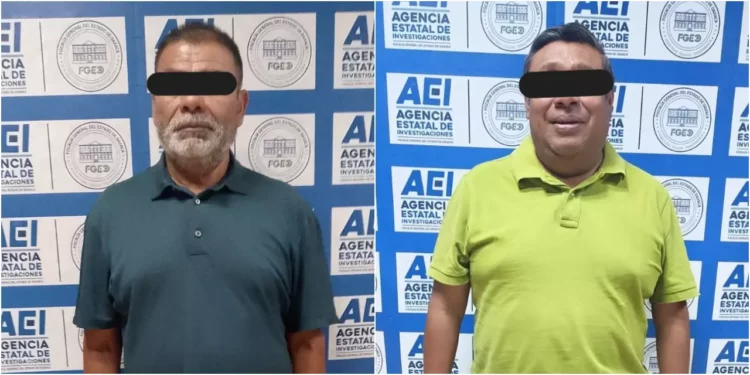 Los detenidos no pudieron acreditar la vigencia de sus permisos ante los elementos de la AEI.