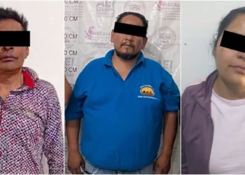 Los tres señalados fueron trasladados y puestos a disposición de las autoridades judiciales correspondientes.
