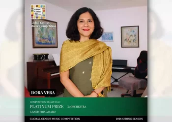 La compositora alude a la música tradicional oaxaqueña, pero desde un estilo contemporáneo.