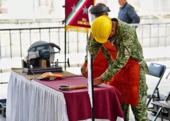 Foto: Gobierno de Oaxaca // Autoridades civiles y militares llevan a cabo un programa estatal de desarme.