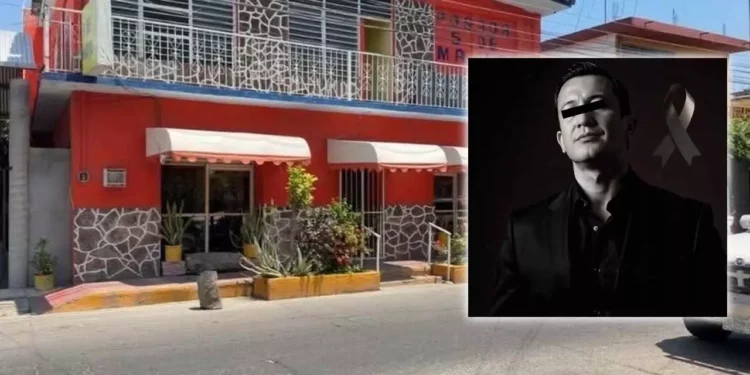 La habitación No. 23 de la posada “5 de Mayo” quedó bajo resguardo de la Fiscalía mientras se determina la causa exacta de la muerte del reconocido médico.