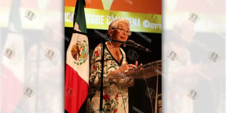 Foto: Rubén Morales // La diputada federal y ministra en retiro, Olga Sánchez Cordero.