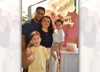 Fotos: Rubén Morales // Andrea Belmonte celebró su cumpleaños acompañada de su esposo Carlos Hernández y sus hijos Liam y Luhan.