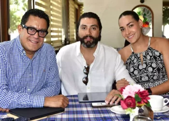 Fotos: Rubén Morales // Juan Enríque Lira, Emiliano Bedolla y Viviana Lira.