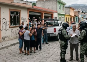 ¡Irrupción violenta sacude Oaxaca! Grupo armado desata caos en San Martín Mexicapan