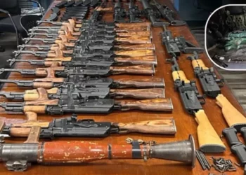 Arsenal detenido en la frontera: Frustran ingreso de lanzagranadas y fusiles a México