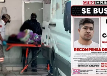 ¡Atroz! Le mutila las manos a machetazos a su pareja y huye: Cacería en Chiapas por presunto feminicida