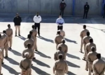 Autoridades de la SSPC mantienen la vigilancia y el orden en el penal de Tanivet.