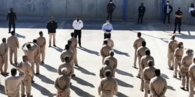 Autoridades de la SSPC mantienen la vigilancia y el orden en el penal de Tanivet.