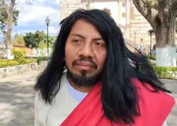 Foto: Jesús Santiago // Alberto García Zárate, personifica al Cristo de Tlalixtac.