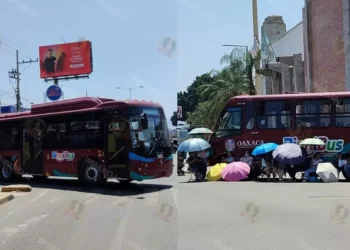 VIDEO | Bloqueos con BinniBus desatan caos en Oaxaca: PAAE exigen cumplimiento de acuerdos