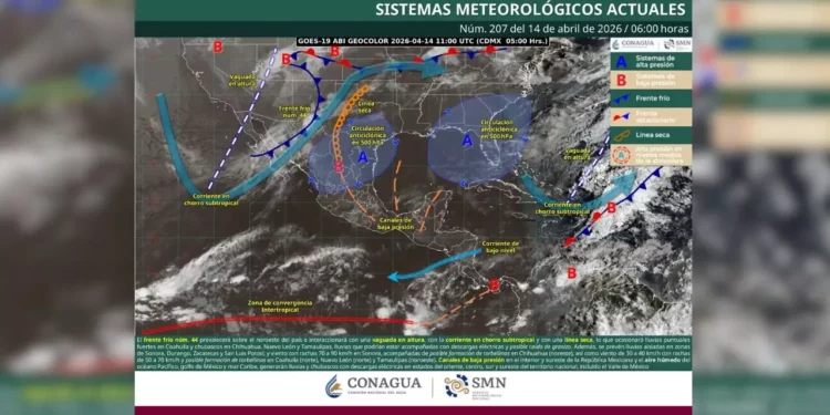 Lluvias eléctricas y calor sofocante: Oaxaca enfrenta una jornada de contrastes climáticos