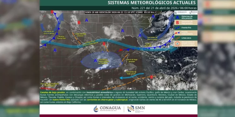 Tormentas y calor marcan el día en Oaxaca: Alerta por granizo y descargas eléctricas
