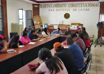 Foto: Municipio de San Antonio de la Cal // Cabildo de San Antonio de la Cal, con anomalías heredadas de la pasada administración.