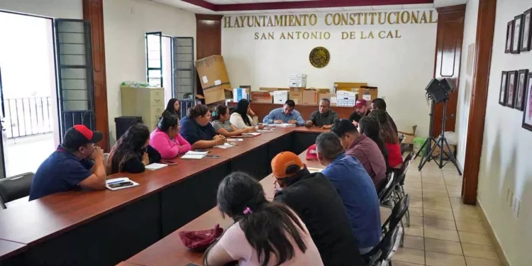 Foto: Municipio de San Antonio de la Cal // Cabildo de San Antonio de la Cal, con anomalías heredadas de la pasada administración.