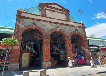 Fotos: Lisbeth Mejía Reyes // Cientos de comerciantes del mercado Benito Juárez celebran esta semana los 132 años del emblemático sitio de la ciudad de Oaxaca.