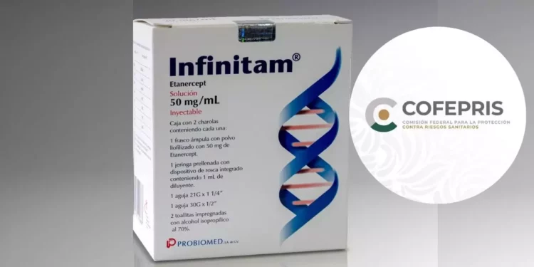 ¡Alerta sanitaria! Cofepris advierte sobre falsificación de fármaco para artritis Infinitam