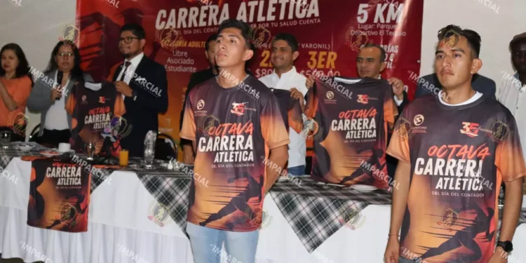 Foto: Leobardo García Reyes // Fue presentada la 8ª Carrera del Contador.