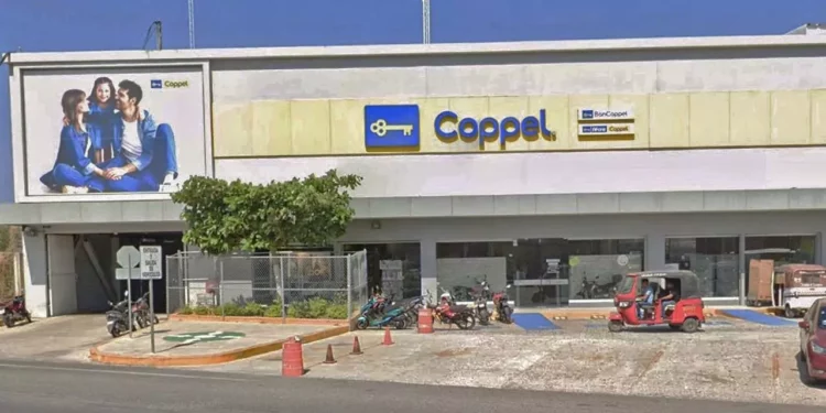 El lamentable suceso ocurrió al interior de la tienda departamental Coppel.