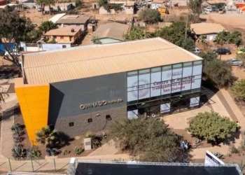 Foto: Presidencia de la República // El Centro de Atención para trabajadores agrícolas en San Quintín, Baja California, lugar con alta migración oaxaqueña.