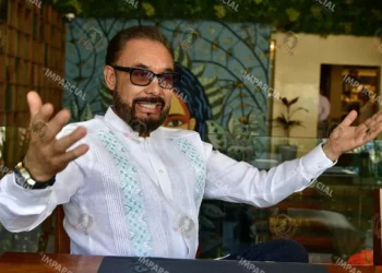 Foto: Rubén Morales // Enrique Martínez Martínez, aspirante a la rectoría de la UABJO.