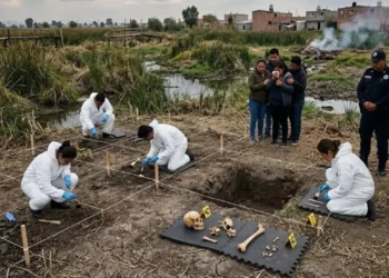 Hallan 219 restos humanos en zona de Chinampas entre Tláhuac y Chalco