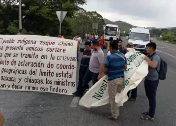 Indígenas zoques no cejan en la defensa de las tierras oaxaqueñas.