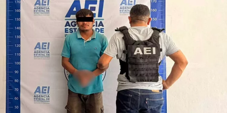L.M.M.E. fue asegurado por agentes ministeriales en el corazón de Tonameca.