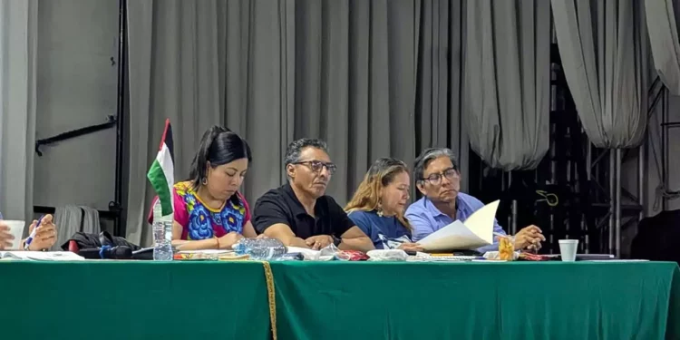 Foto: redes sociales // La Asamblea Nacional efectuada el sábado en la Ciudad de México.