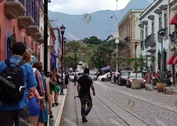 Foto: Lisbeth Mejía Reyes // La calle de García Vigil que se hará peatonal de manera temporal.