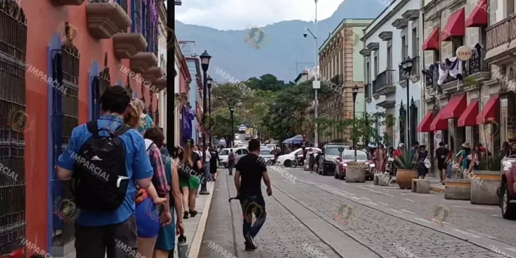 Foto: Lisbeth Mejía Reyes // La calle de García Vigil que se hará peatonal de manera temporal.