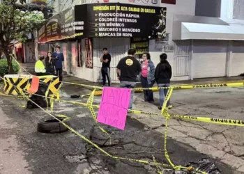 Foto: redes sociales // La protesta de vecinos de Trinidad de las Huertas.