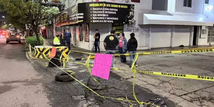 Foto: redes sociales // La protesta de vecinos de Trinidad de las Huertas.