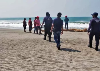 Foto: Municipio de San Mateo del Mar // La tarde del lunes continuaba la búsqueda de la adolescente desaparecida en San Mateo del Mar.