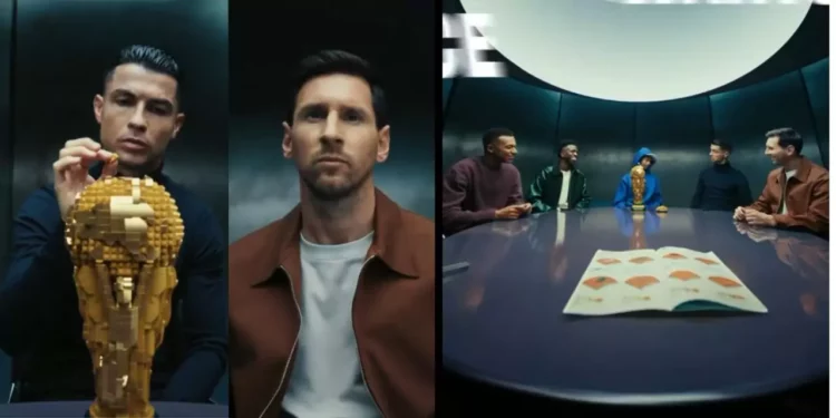 VIDEO | El histórico “fichaje” de LEGO: Messi, Cristiano, Mbappé y Vini Jr. juntos por primera vez
