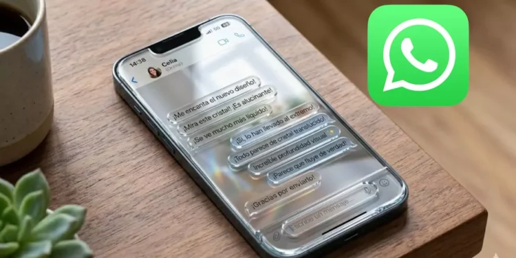 ¿Qué es WhatsApp “Liquid Glass”? La espectacular interfaz translúcida que llega a tu celular