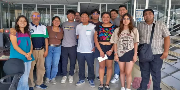 Foto: Francisco Ramos // Los visitantes de la UMAR en instalaciones de EL IMPARCIAL.