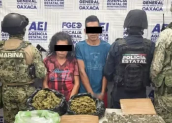 Cateo en la Costa de Oaxaca deja dos detenidos y aseguramiento de droga
