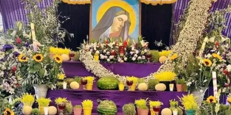 ¿Qué significan los ‘pastitos’ y el germen de trigo en el Altar de Dolores?”