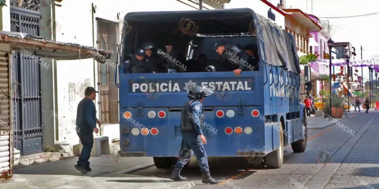 Foto: Adrián Gaytán // Nula confianza ciudadana en cuerpos policíacos.