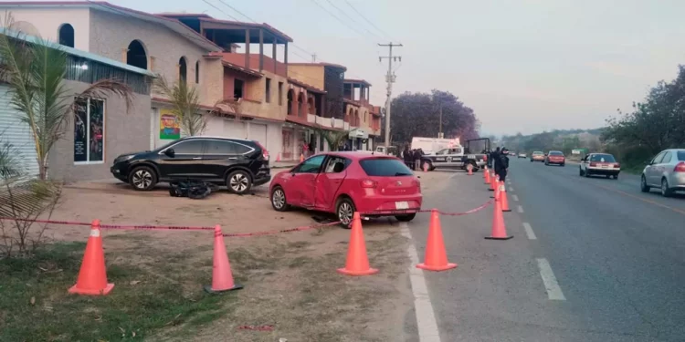 Peritos de la Fiscalía realizaron el peritaje del accidente en el kilómetro 169.