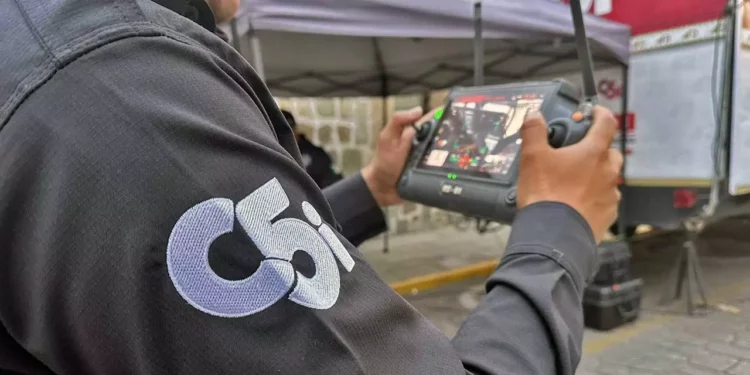 Foto: C5i // Tecnología a disposición de la seguridad en Oaxaca.