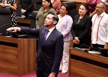 Foto: Congreso de Oaxaca // Rinde protesta Miguel Ángel Vichido Luna como consejero técnico integrante del CEAMO.