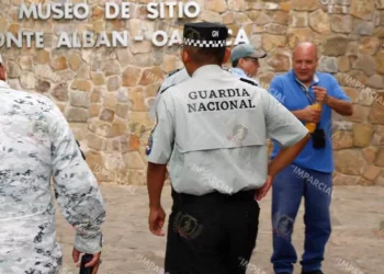 Fotos: Jorge Luis Plata // Tras el ataque armado en Teotihuacán, fue reforzada la seguridad en la zona con personal de la Guardia Nacional.