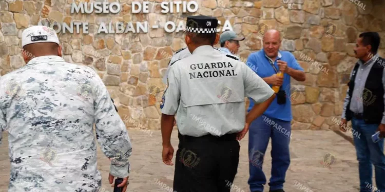 Fotos: Jorge Luis Plata // Tras el ataque armado en Teotihuacán, fue reforzada la seguridad en la zona con personal de la Guardia Nacional.