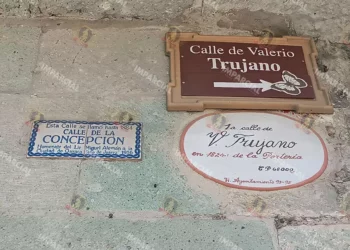 Fotos: Lisbeth Mejía Reyes // Trujano, la antigua calle de La Concepción.