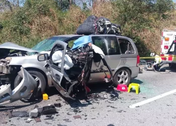 Un adulto mayor falleció en accidente en la supercarretera a la Costa.